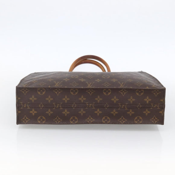 LOUIS VUITTON Monogram Sac Plat Hand Bag M51140 LV Auth th6610