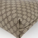 GUCCI GG Supreme Web Sherry Line Tote Bag PVC Beige Gold 39 02 003 Auth th6613-15