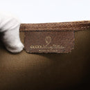GUCCI GG Supreme Web Sherry Line Tote Bag PVC Beige Gold 39 02 003 Auth th6613-18