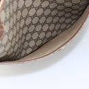 GUCCI GG Supreme Web Sherry Line Tote Bag PVC Beige Gold 39 02 003 Auth th6613-11