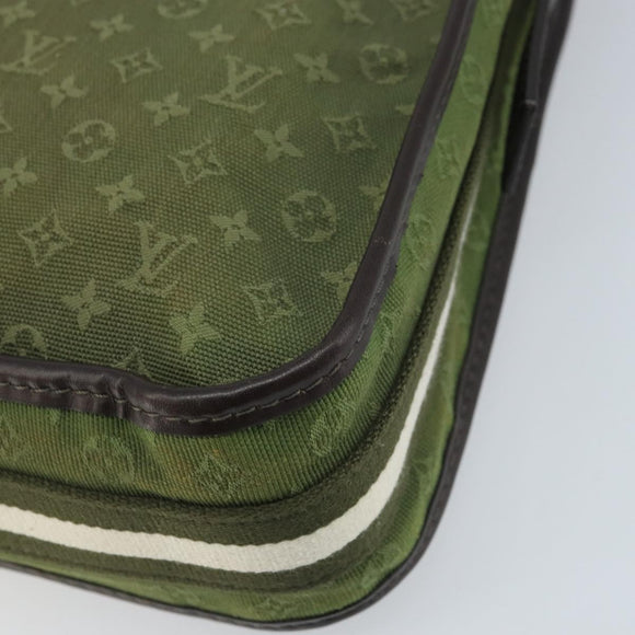 LOUIS VUITTON Monogram Mini Besace Mary Kate Bag TST Khaki M92322 LV Auth th6616