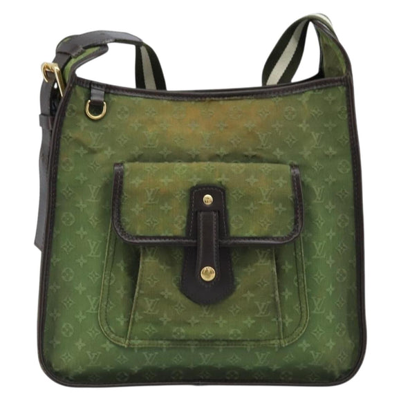 LOUIS VUITTON Monogram Mini Besace Mary Kate Bag TST Khaki M92322 LV Auth th6616