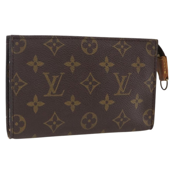 LOUIS VUITTON Monogram Bucket PM Accessory Pouch LV Auth th6618