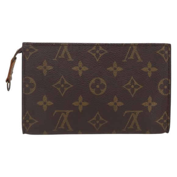 LOUIS VUITTON Monogram Bucket PM Accessory Pouch LV Auth th6618