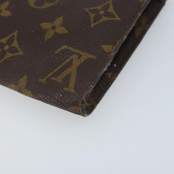 LOUIS VUITTON Monogram Bucket GM Accessory Pouch LV Auth th6620