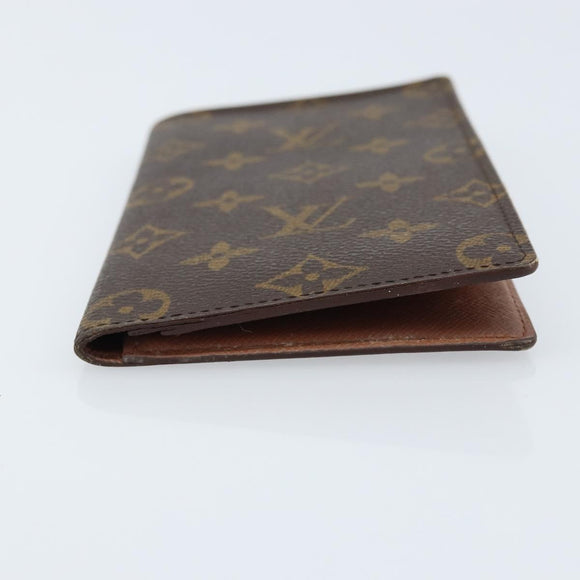 LOUIS VUITTON Monogram Porte Valeurs Cartes Credit Wallet M61823 Auth th6621