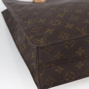 LOUIS VUITTON Monogram Sac Plat Hand Bag M51140 LV Auth th6622-14