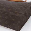 LOUIS VUITTON Monogram Sac Plat Hand Bag M51140 LV Auth th6622-15