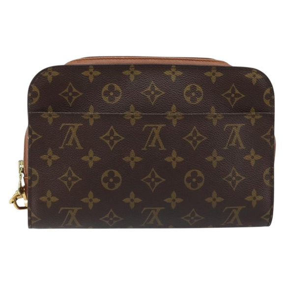 LOUIS VUITTON Monogram Orsay Clutch Bag M51790 LV Auth th6624