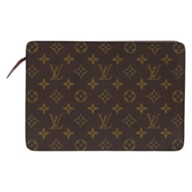 LOUIS VUITTON Monogram Pochette Homme Clutch Bag M51795 LV Auth th6625 - 0