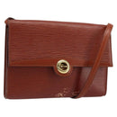 LOUIS VUITTON Epi Arsch Shoulder Bag 2Way Brown M52573 LV Auth th6628-1