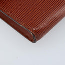 LOUIS VUITTON Epi Arsch Shoulder Bag 2Way Brown M52573 LV Auth th6628-16