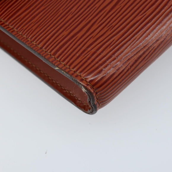 LOUIS VUITTON Epi Arsch Shoulder Bag 2Way Brown M52573 LV Auth th6628