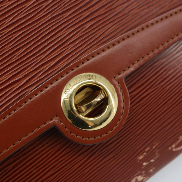 LOUIS VUITTON Epi Arsch Shoulder Bag 2Way Brown M52573 LV Auth th6628