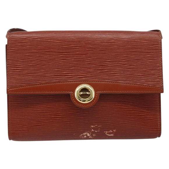 LOUIS VUITTON Epi Arsch Shoulder Bag 2Way Brown M52573 LV Auth th6628