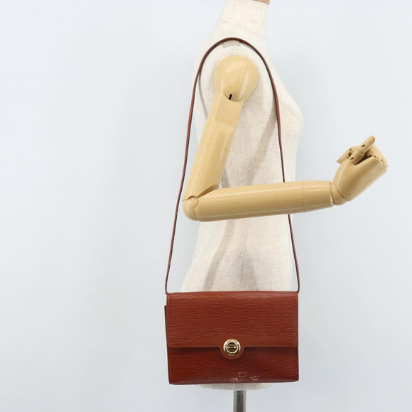 LOUIS VUITTON Epi Arsch Shoulder Bag 2Way Brown M52573 LV Auth th6628