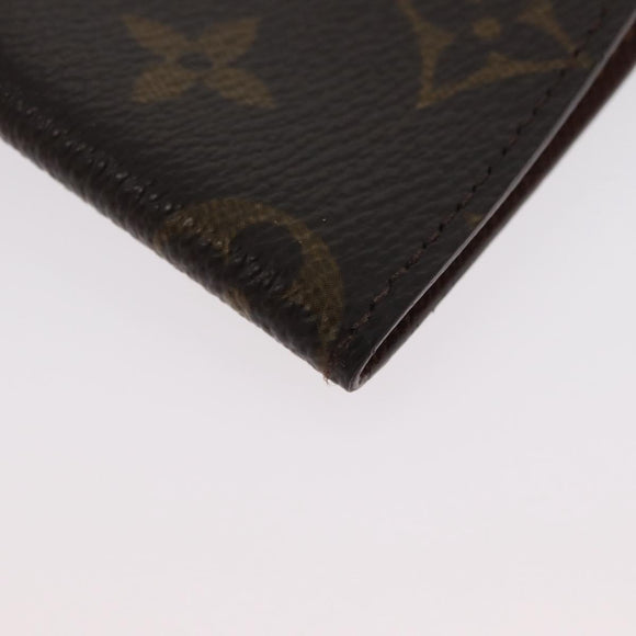 LOUIS VUITTON Monogram Porto Cartes Crdit Pression Card Case M60937 Auth th6641