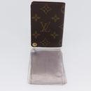 LOUIS VUITTON Monogram Porto Cartes Crdit Pression Card Case M60937 Auth th6641-12