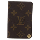 LOUIS VUITTON Monogram Porto Cartes Crdit Pression Card Case M60937 Auth th6641-2