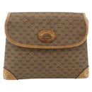 GUCCI Micro GG Supreme Shoulder Bag PVC Beige Gold 007 92 5548 Auth th6642-2