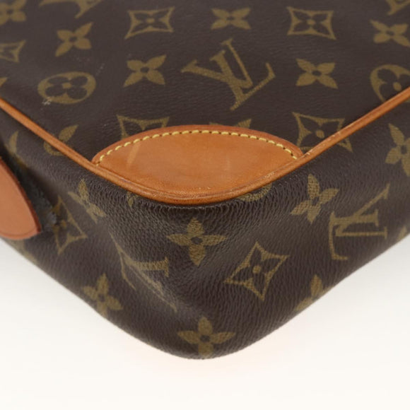LOUIS VUITTON Monogram Compiegne 28 Clutch Bag M51845 LV Auth th6647