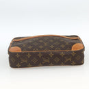 LOUIS VUITTON Monogram Compiegne 28 Clutch Bag M51845 LV Auth th6647-6