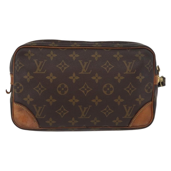 LOUIS VUITTON Monogram Marly Dragonne GM Clutch Bag M51825 LV Auth th6648