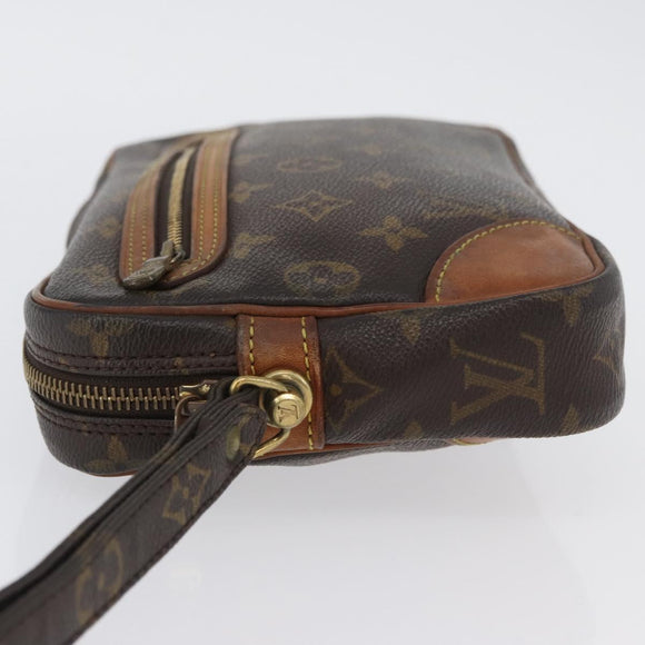 LOUIS VUITTON Monogram Marly Dragonne GM Clutch Bag M51825 LV Auth th6648