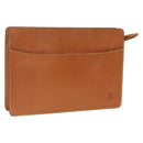 LOUIS VUITTON Epi Pochette Homme Clutch Bag Brown Zipangu M52528 Auth th6652-1