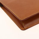 LOUIS VUITTON Epi Pochette Homme Clutch Bag Brown Zipangu M52528 Auth th6652-16