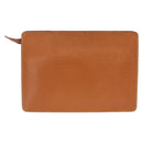 LOUIS VUITTON Epi Pochette Homme Clutch Bag Brown Zipangu M52528 Auth th6652-2