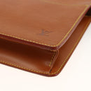 LOUIS VUITTON Epi Pochette Homme Clutch Bag Brown Zipangu M52528 Auth th6652-7