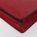 LOUIS VUITTON Epi ServietteConseiller Business Bag Red M54427 LV Auth th6653-18