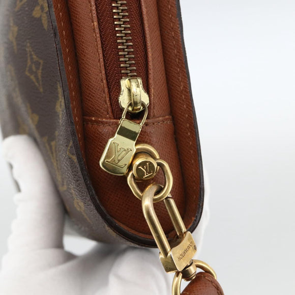 LOUIS VUITTON Monogram Orsay Clutch Bag M51790 LV Auth th6654
