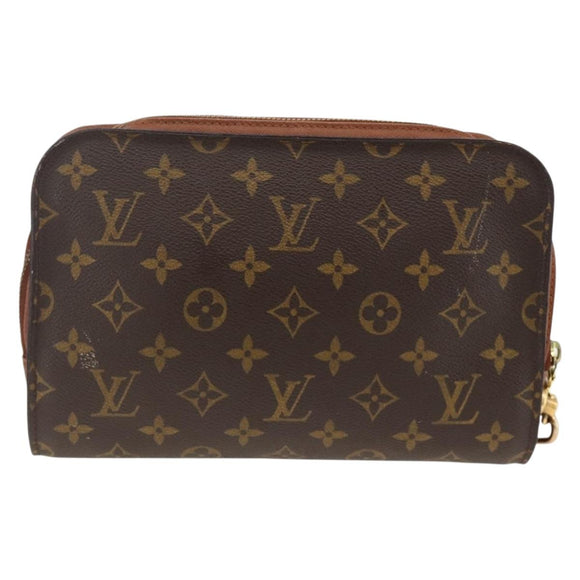 LOUIS VUITTON Monogram Orsay Clutch Bag M51790 LV Auth th6654
