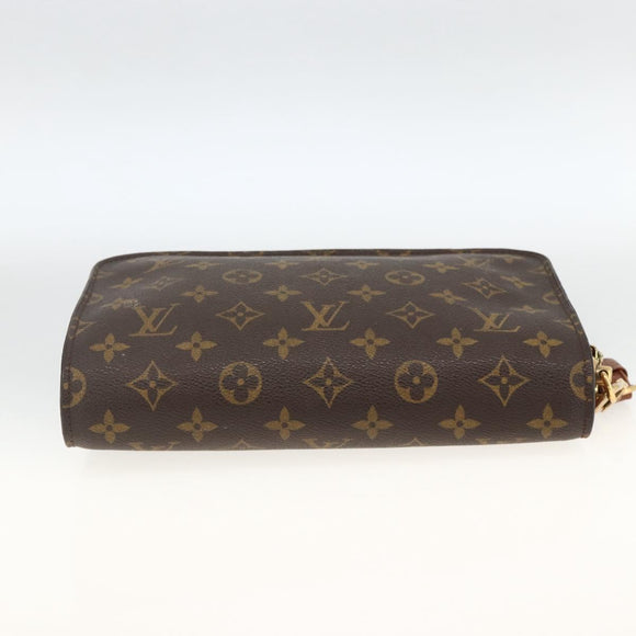 LOUIS VUITTON Monogram Orsay Clutch Bag M51790 LV Auth th6654