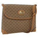 GUCCI Micro GG Supreme Shoulder Bag PVC Beige Gold 14 007 5548 Auth th6655-1
