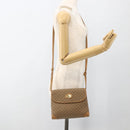 GUCCI Micro GG Supreme Shoulder Bag PVC Beige Gold 14 007 5548 Auth th6655-23