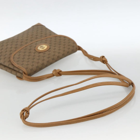 GUCCI Micro GG Supreme Shoulder Bag PVC Beige Gold 14 007 5548 Auth th6655