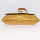 LOUIS VUITTON Monogram Vernis Thompson Street Bag Beige M91301 LV Auth th6656-5