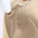 LOUIS VUITTON Monogram Vernis Thompson Street Bag Beige M91301 LV Auth th6656-22