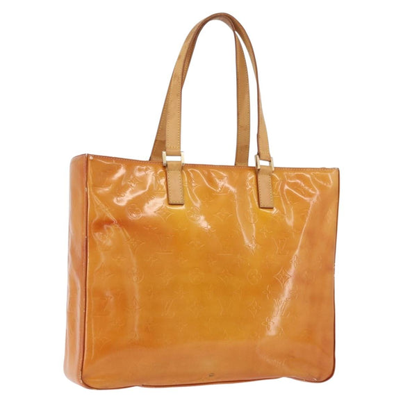 LOUIS VUITTON Monogram Vernis Columbus Bag Marshmallow Pink M91032 Auth th6658