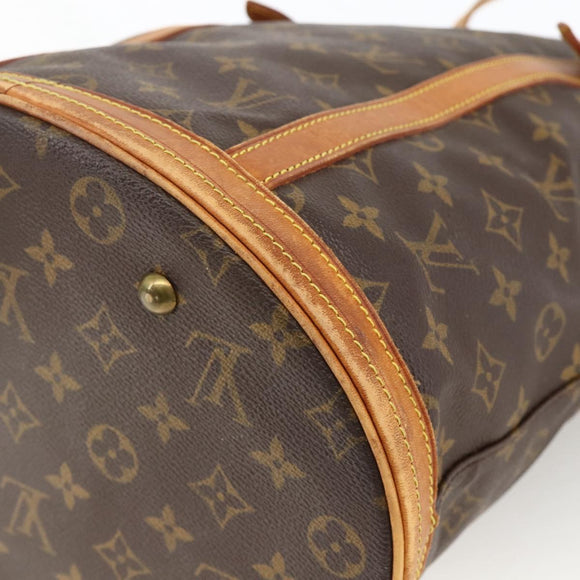 LOUIS VUITTON Monogram Bucket GM Shoulder Bag M42236 LV Auth th6659