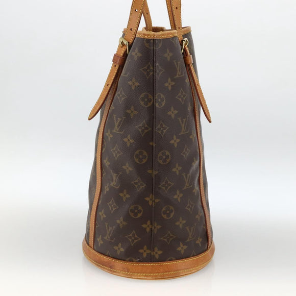 LOUIS VUITTON Monogram Bucket GM Shoulder Bag M42236 LV Auth th6659