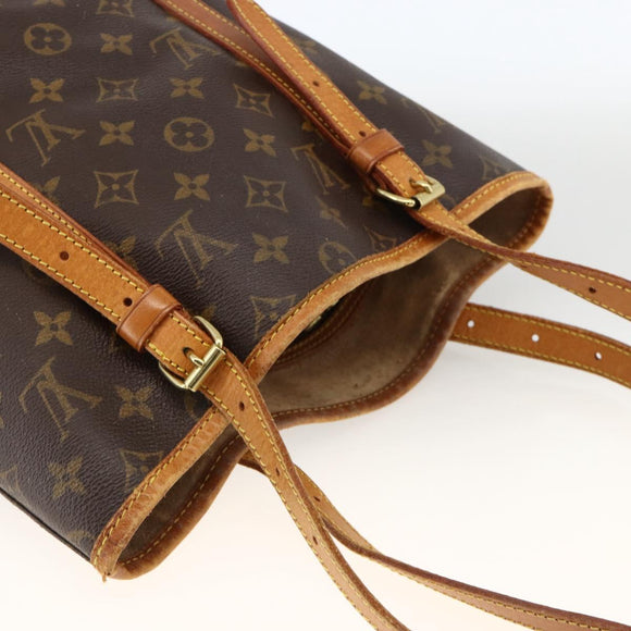 LOUIS VUITTON Monogram Bucket GM Shoulder Bag M42236 LV Auth th6659