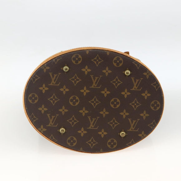 LOUIS VUITTON Monogram Bucket GM Shoulder Bag M42236 LV Auth th6659