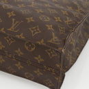 LOUIS VUITTON Monogram Sac Plat Hand Bag M51140 LV Auth th6661-9