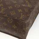 LOUIS VUITTON Monogram Sac Plat Hand Bag M51140 LV Auth th6661-15