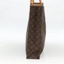 LOUIS VUITTON Monogram Sac Plat Hand Bag M51140 LV Auth th6661-4