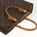 LOUIS VUITTON Monogram Sac Plat Hand Bag M51140 LV Auth th6661-6